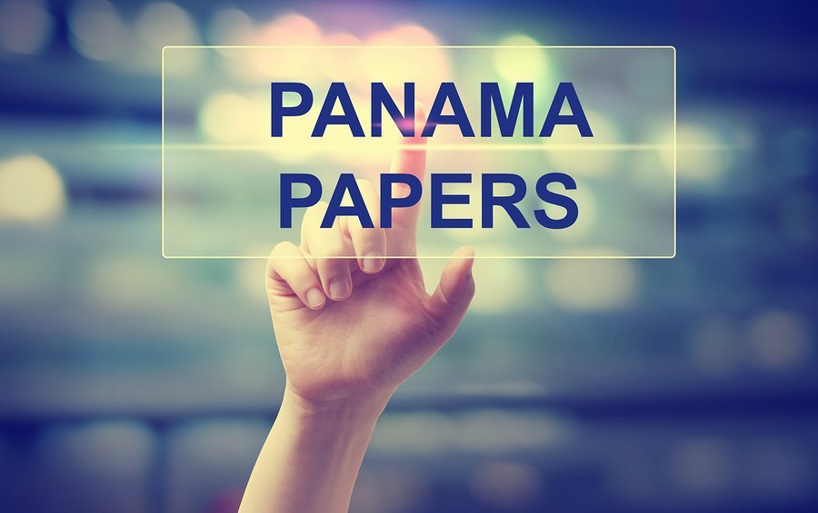 Panama Papers digital graphic